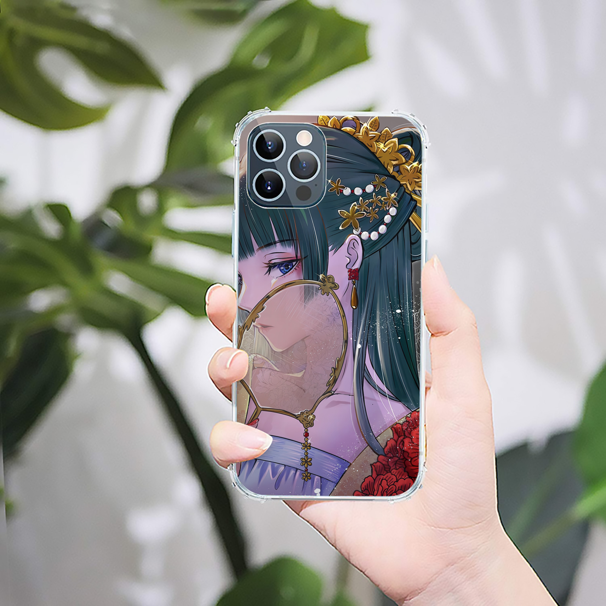 （画像用） 薬屋のひとりごと The Apothecary Diaries 【iPhone 12シリーズ対応】透明スマホケース（クリアソフトケース）